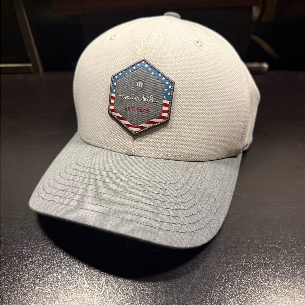 Travis Matthew Gray and White Men's Cap
